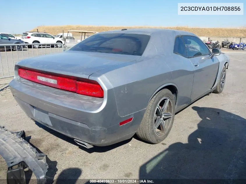 2013 Dodge Challenger Sxt Plus VIN: 2C3CDYAG1DH708856 Lot: 40499633