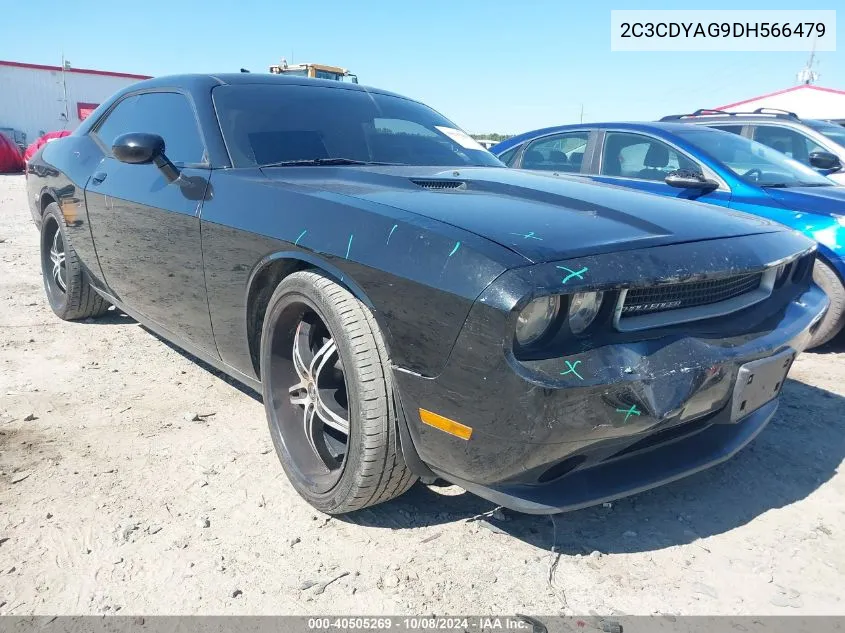 2013 Dodge Challenger Sxt VIN: 2C3CDYAG9DH566479 Lot: 40505269