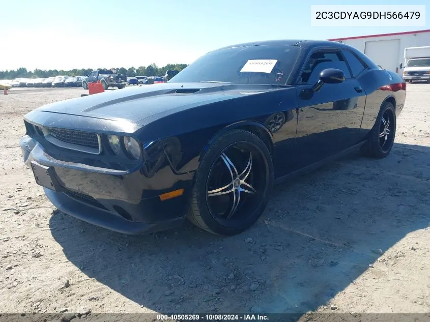 2013 Dodge Challenger Sxt VIN: 2C3CDYAG9DH566479 Lot: 40505269