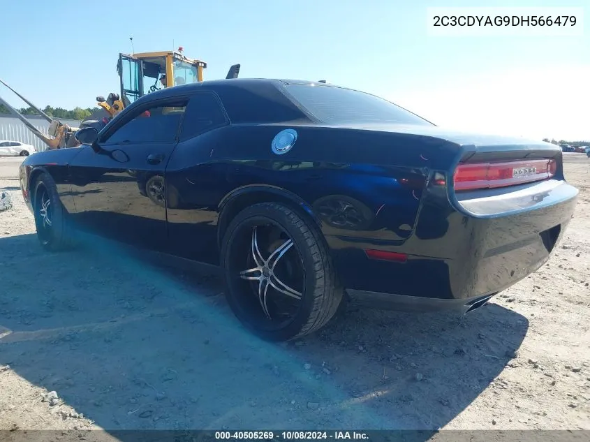 2013 Dodge Challenger Sxt VIN: 2C3CDYAG9DH566479 Lot: 40505269