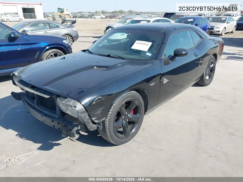 2013 Dodge Challenger R/T Plus VIN: 2C3CDYBT5DH676019 Lot: 40585836