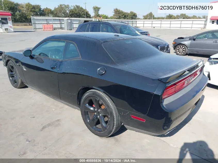 2013 Dodge Challenger R/T Plus VIN: 2C3CDYBT5DH676019 Lot: 40585836