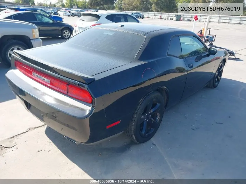 2013 Dodge Challenger R/T Plus VIN: 2C3CDYBT5DH676019 Lot: 40585836