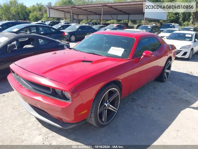 2013 Dodge Challenger Sxt Plus VIN: 2C3CDYAG8DH510856 Lot: 40595221