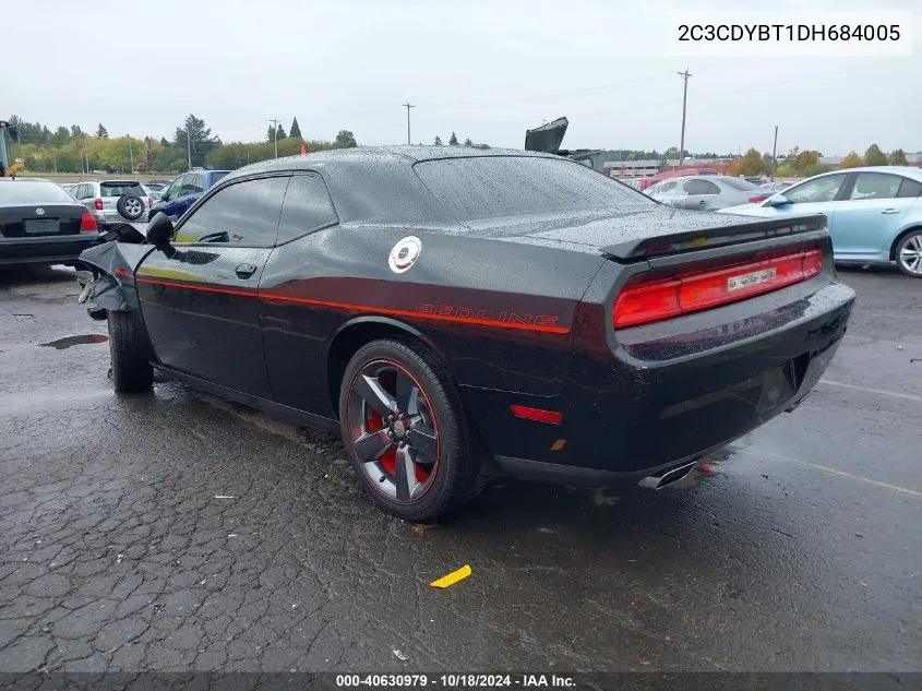 2013 Dodge Challenger R/T Plus VIN: 2C3CDYBT1DH684005 Lot: 40630979