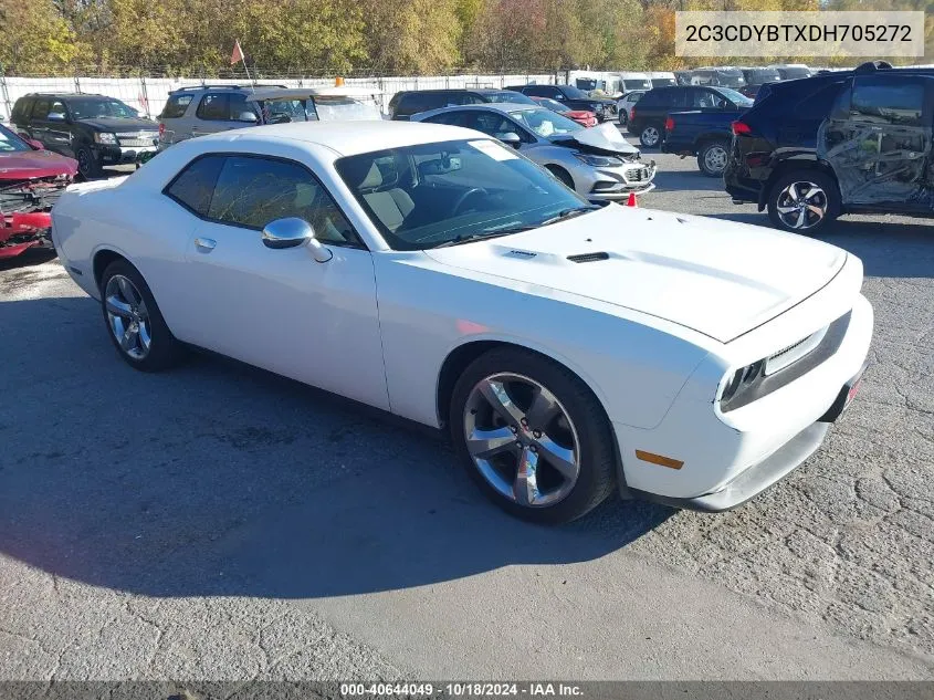 2013 Dodge Challenger R/T VIN: 2C3CDYBTXDH705272 Lot: 40644049