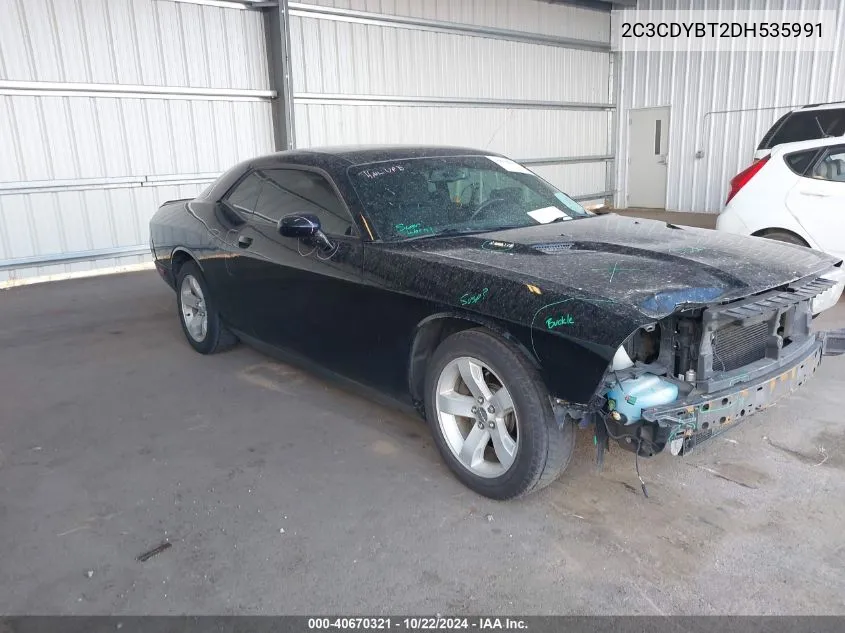 2013 Dodge Challenger R/T VIN: 2C3CDYBT2DH535991 Lot: 40670321