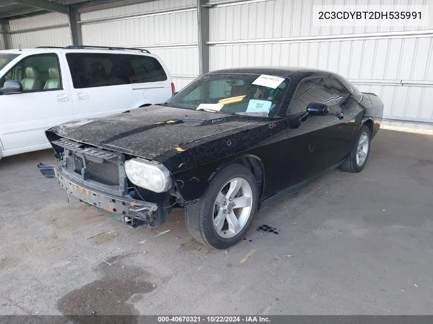 2013 Dodge Challenger R/T VIN: 2C3CDYBT2DH535991 Lot: 40670321