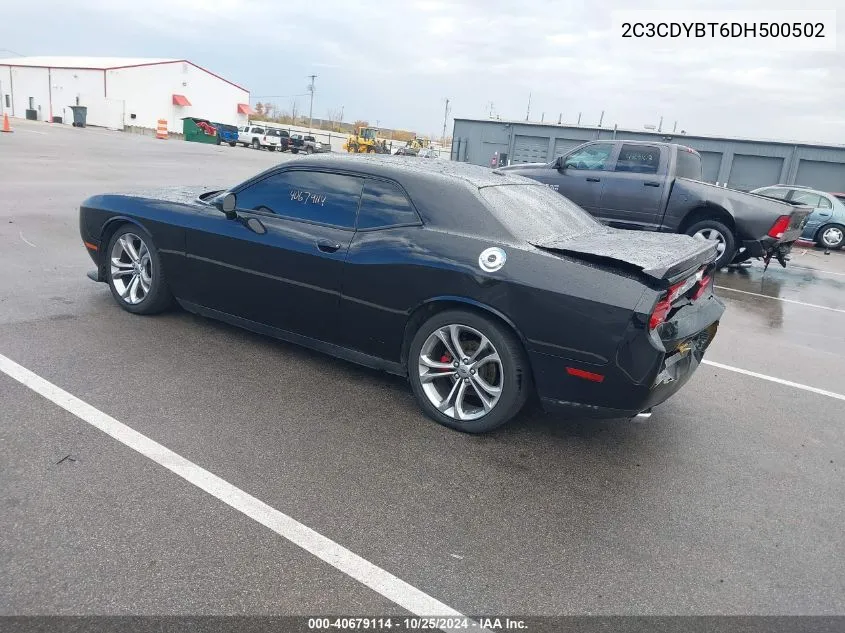 2013 Dodge Challenger R/T Classic VIN: 2C3CDYBT6DH500502 Lot: 40679114