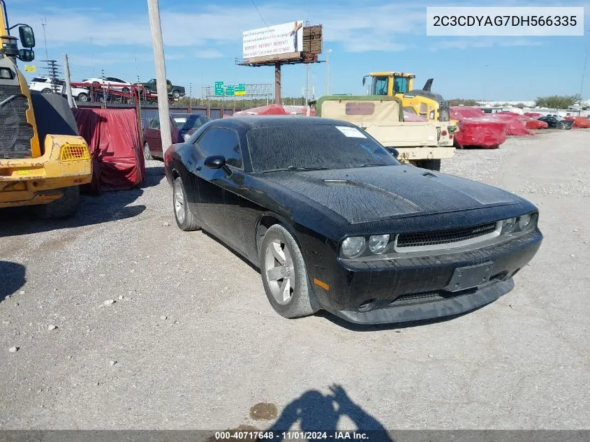 2013 Dodge Challenger Sxt VIN: 2C3CDYAG7DH566335 Lot: 40717648