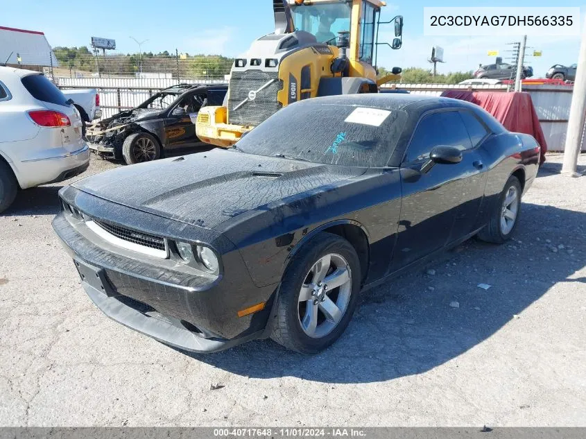 2013 Dodge Challenger Sxt VIN: 2C3CDYAG7DH566335 Lot: 40717648