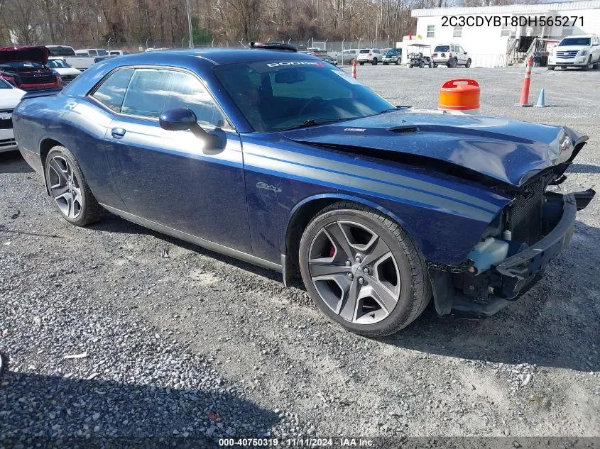 2C3CDYBT8DH565271 2013 Dodge Challenger R/T Classic