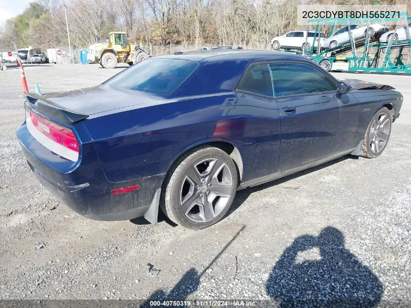 2C3CDYBT8DH565271 2013 Dodge Challenger R/T Classic