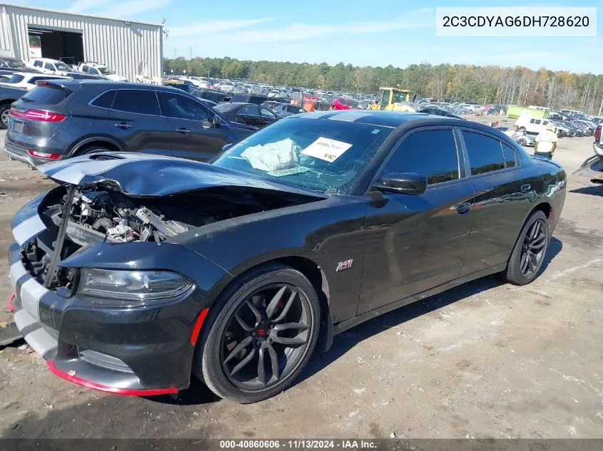 2013 Dodge Challenger Sxt VIN: 2C3CDYAG6DH728620 Lot: 40860606