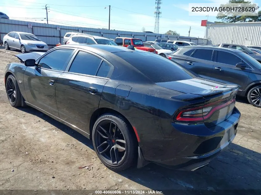 2013 Dodge Challenger Sxt VIN: 2C3CDYAG6DH728620 Lot: 40860606