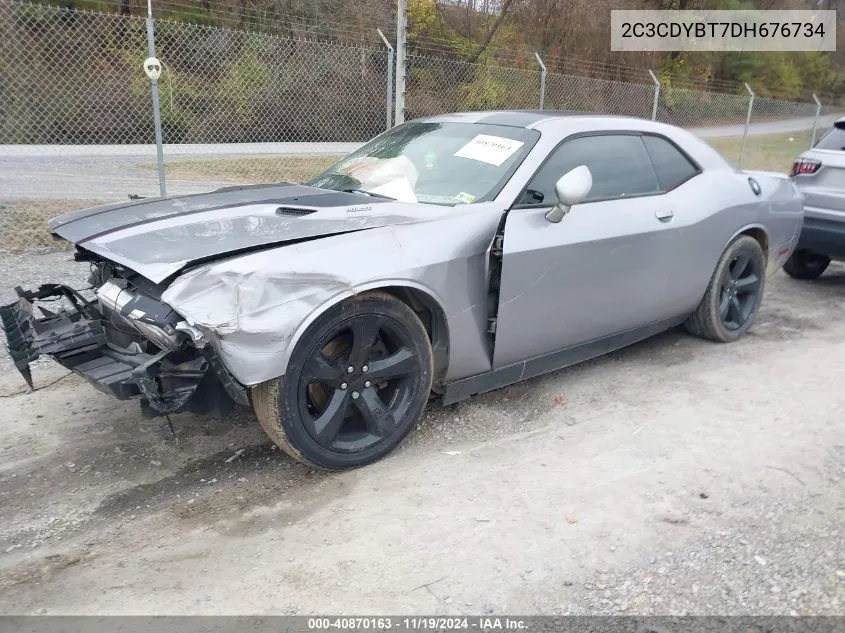 2013 Dodge Challenger R/T VIN: 2C3CDYBT7DH676734 Lot: 40870163