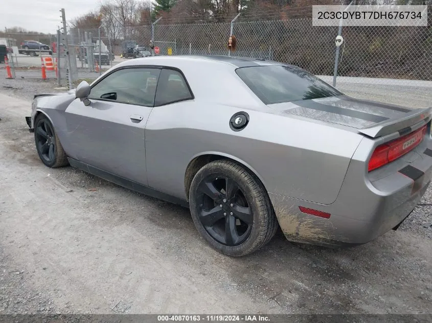 2013 Dodge Challenger R/T VIN: 2C3CDYBT7DH676734 Lot: 40870163