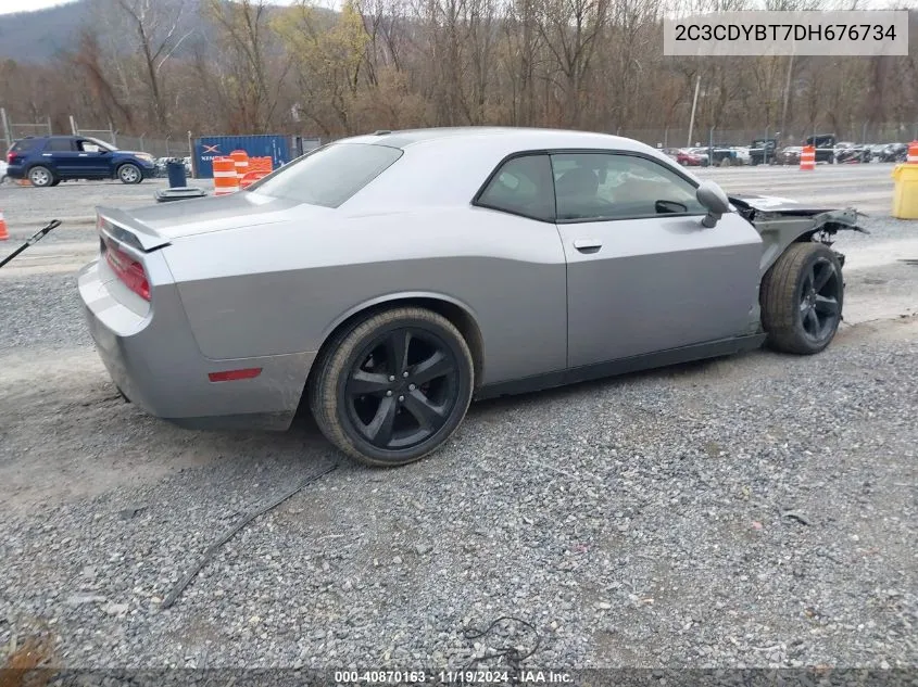 2013 Dodge Challenger R/T VIN: 2C3CDYBT7DH676734 Lot: 40870163