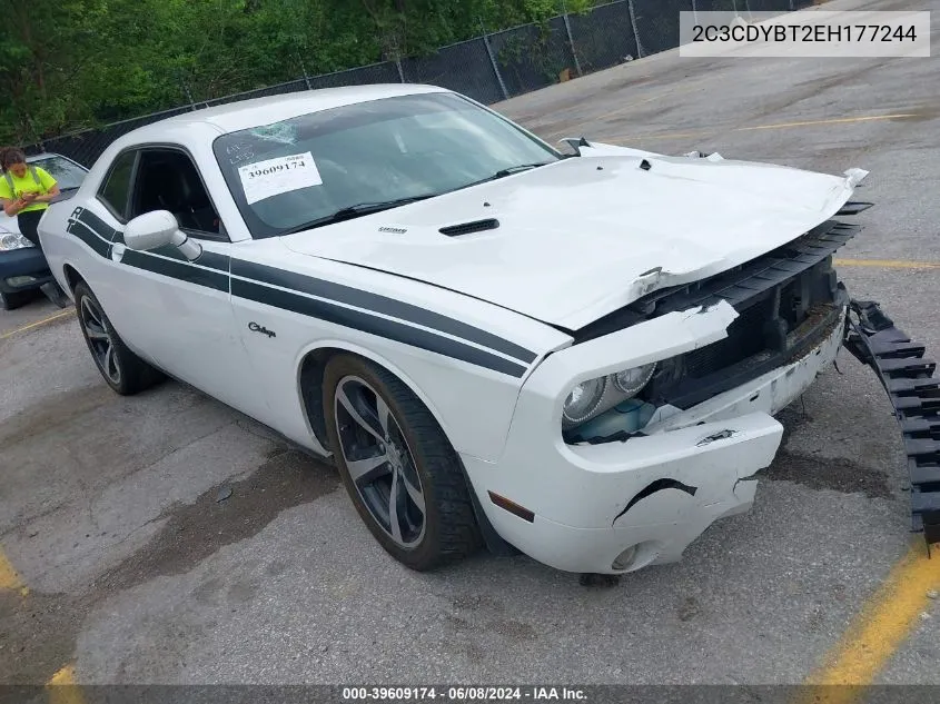 2014 Dodge Challenger R/T Classic VIN: 2C3CDYBT2EH177244 Lot: 39609174