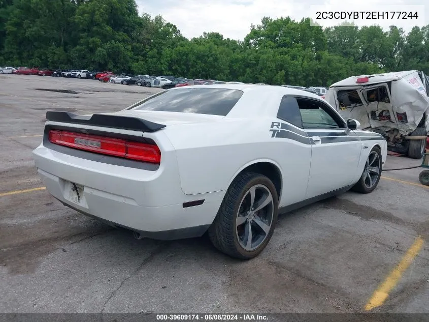 2014 Dodge Challenger R/T Classic VIN: 2C3CDYBT2EH177244 Lot: 39609174