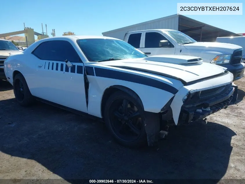 2014 Dodge Challenger R/T Plus VIN: 2C3CDYBTXEH207624 Lot: 39902646