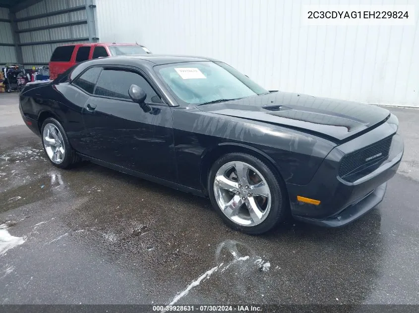 2014 Dodge Challenger Sxt VIN: 2C3CDYAG1EH229824 Lot: 39928631