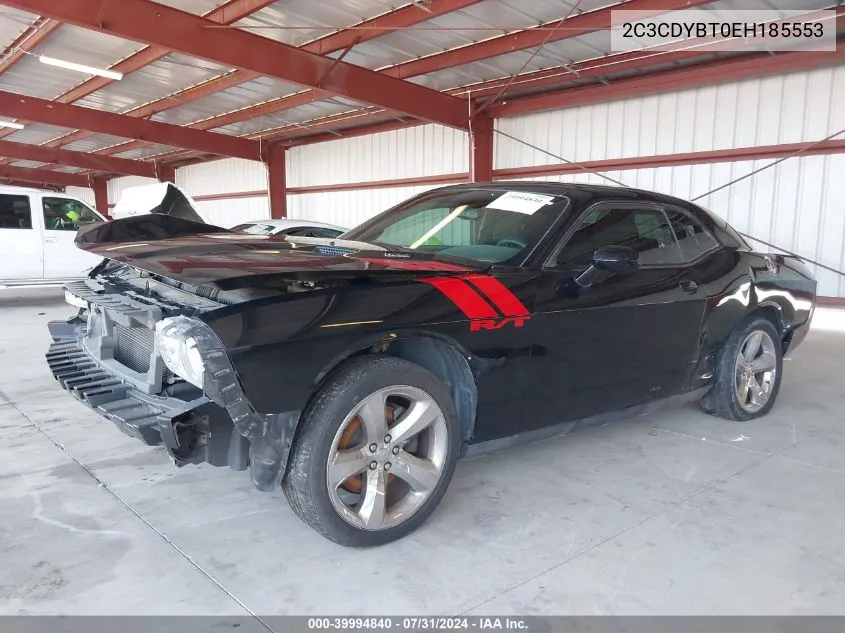 2014 Dodge Challenger R/T VIN: 2C3CDYBT0EH185553 Lot: 39994840