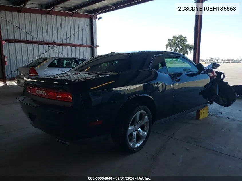 2014 Dodge Challenger R/T VIN: 2C3CDYBT0EH185553 Lot: 39994840