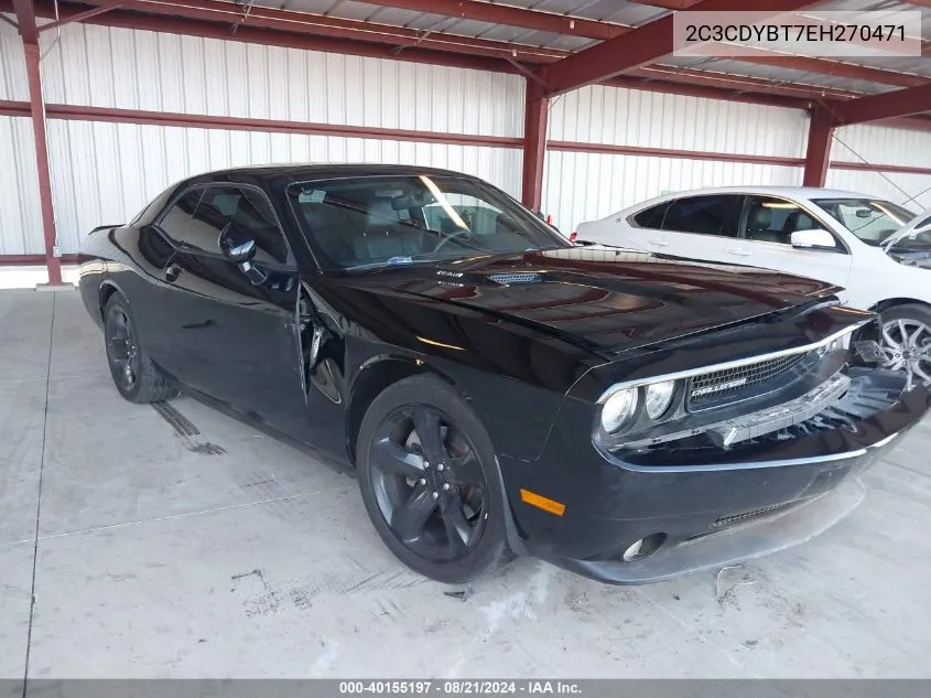 2C3CDYBT7EH270471 2014 Dodge Challenger R/T Plus