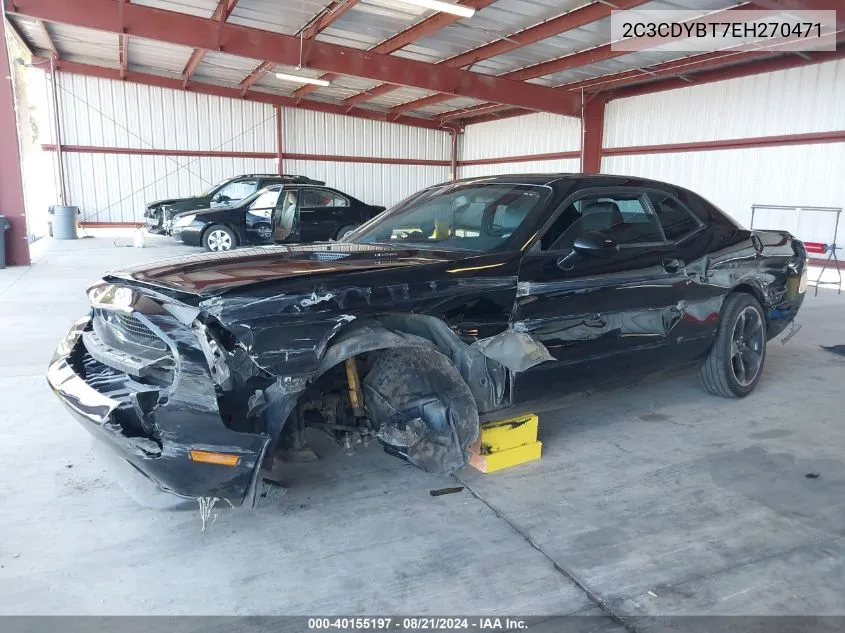 2014 Dodge Challenger R/T Plus VIN: 2C3CDYBT7EH270471 Lot: 40155197