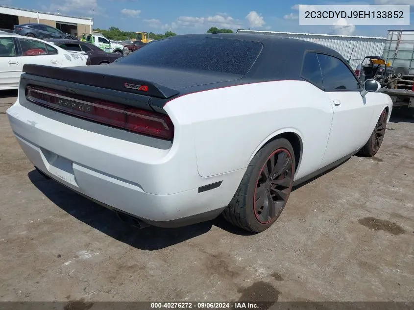 2C3CDYDJ9EH133852 2014 Dodge Challenger Srt8 Core