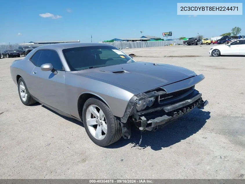 2014 Dodge Challenger R/T VIN: 2C3CDYBT8EH224471 Lot: 40354578