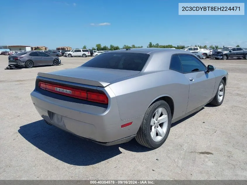 2014 Dodge Challenger R/T VIN: 2C3CDYBT8EH224471 Lot: 40354578