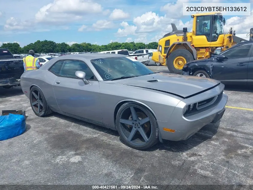 2014 Dodge Challenger R/T VIN: 2C3CDYBT5EH133612 Lot: 40427561