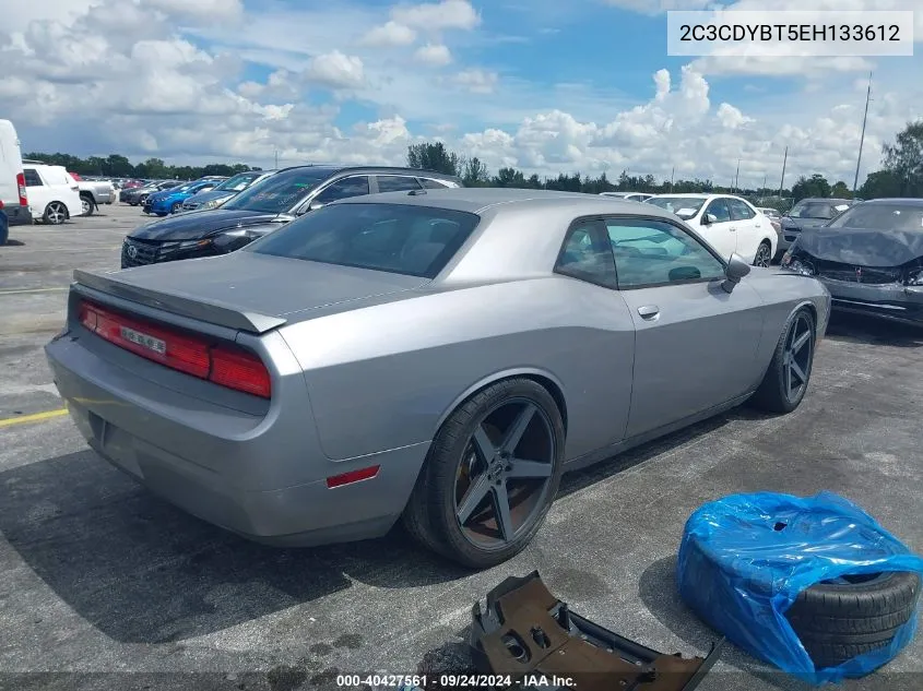 2C3CDYBT5EH133612 2014 Dodge Challenger R/T