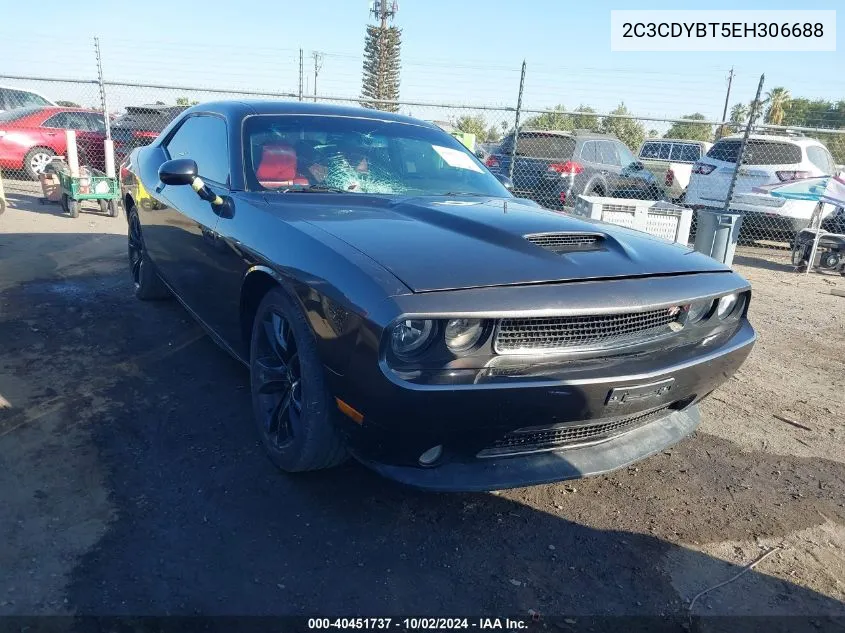 2014 Dodge Challenger R/T VIN: 2C3CDYBT5EH306688 Lot: 40451737