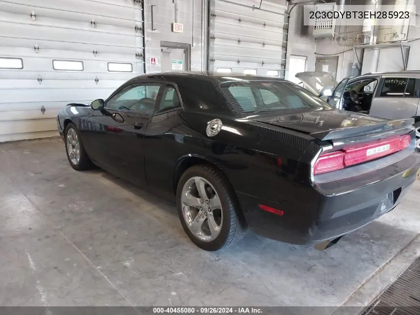 2014 Dodge Challenger R/T VIN: 2C3CDYBT3EH285923 Lot: 40455080