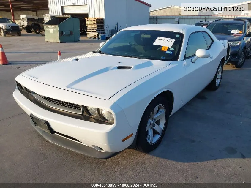 2014 Dodge Challenger Sxt VIN: 2C3CDYAG5EH101280 Lot: 40513859