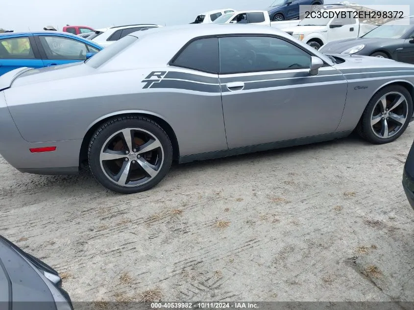 2C3CDYBT2EH298372 2014 Dodge Challenger R/T