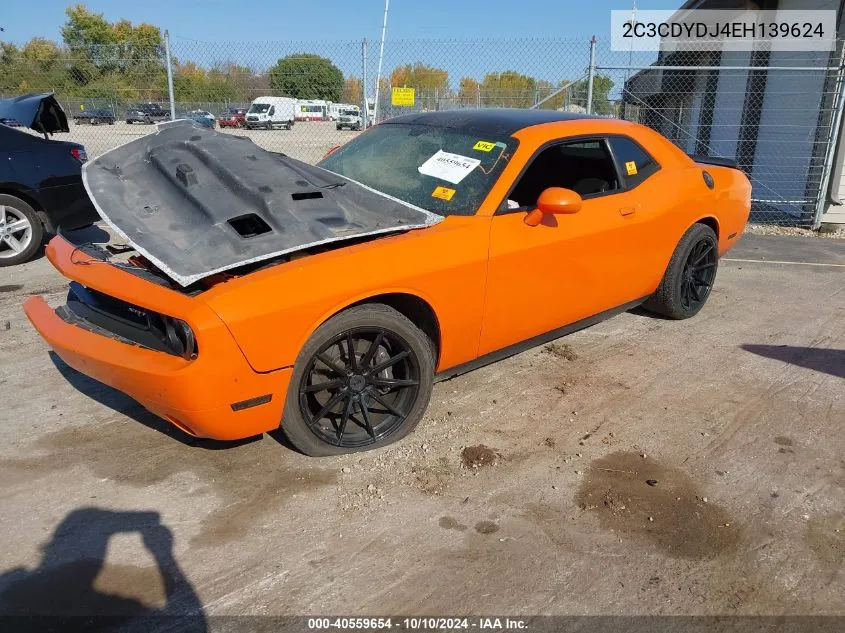 2014 Dodge Challenger Srt8 Core VIN: 2C3CDYDJ4EH139624 Lot: 40559654