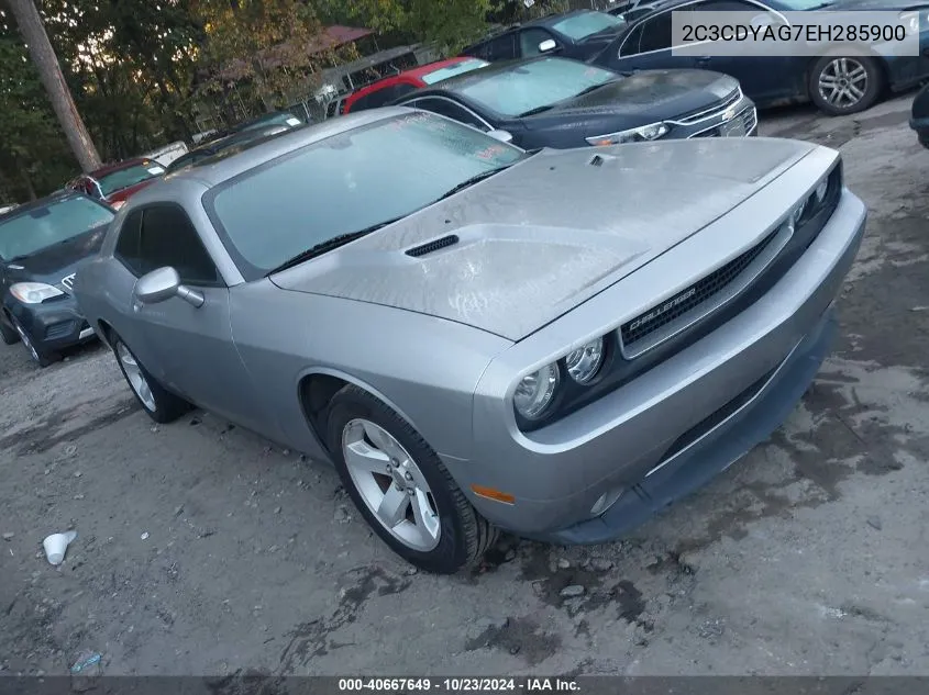 2014 Dodge Challenger Sxt Plus VIN: 2C3CDYAG7EH285900 Lot: 40667649