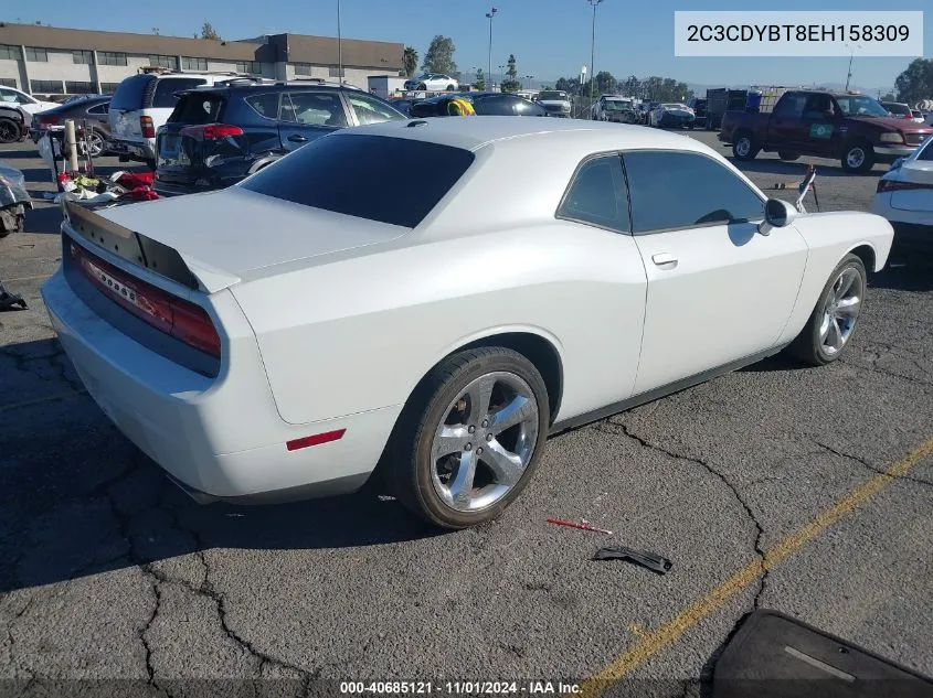 2014 Dodge Challenger R/T VIN: 2C3CDYBT8EH158309 Lot: 40685121