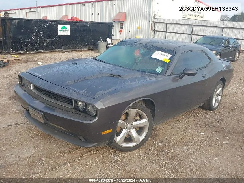 2014 Dodge Challenger Sxt VIN: 2C3CDYAG9EH133343 Lot: 40704378