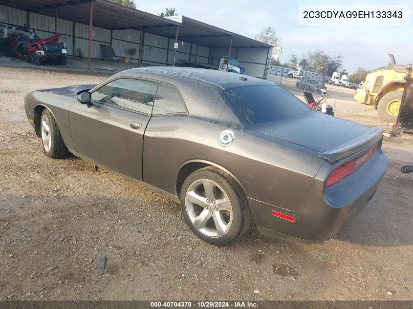 2014 Dodge Challenger Sxt VIN: 2C3CDYAG9EH133343 Lot: 40704378