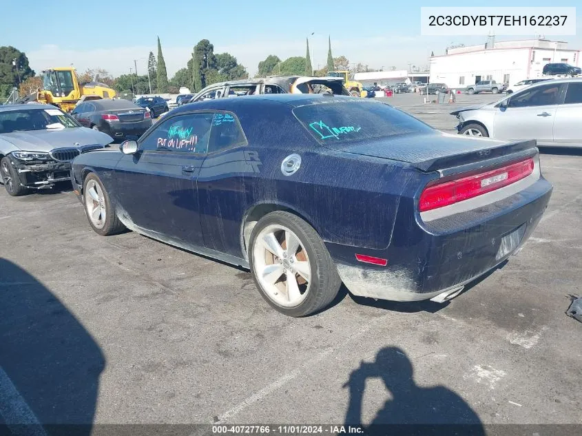 2014 Dodge Challenger R/T Classic VIN: 2C3CDYBT7EH162237 Lot: 40727766