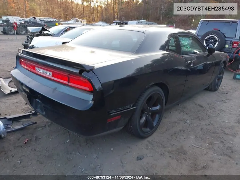 2014 Dodge Challenger R/T VIN: 2C3CDYBT4EH285493 Lot: 40753124