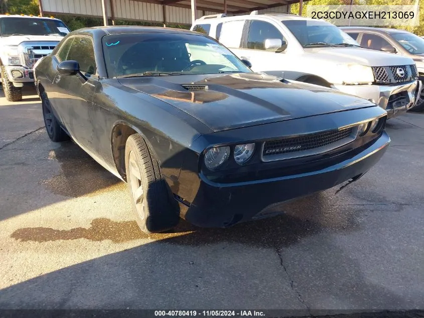 2014 Dodge Challenger Sxt VIN: 2C3CDYAGXEH213069 Lot: 40780419