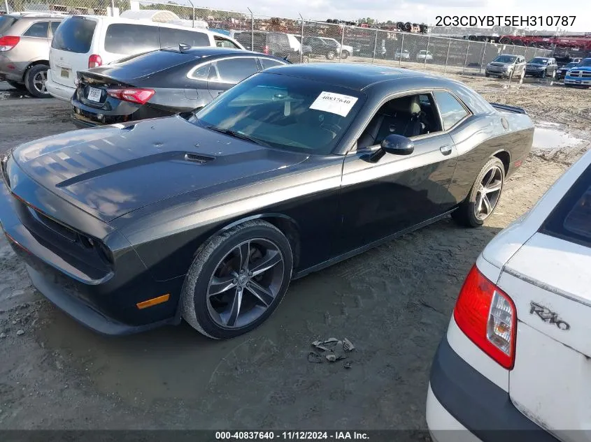 2014 Dodge Challenger R/T 100Th Anniversary Appearance Group VIN: 2C3CDYBT5EH310787 Lot: 40837640