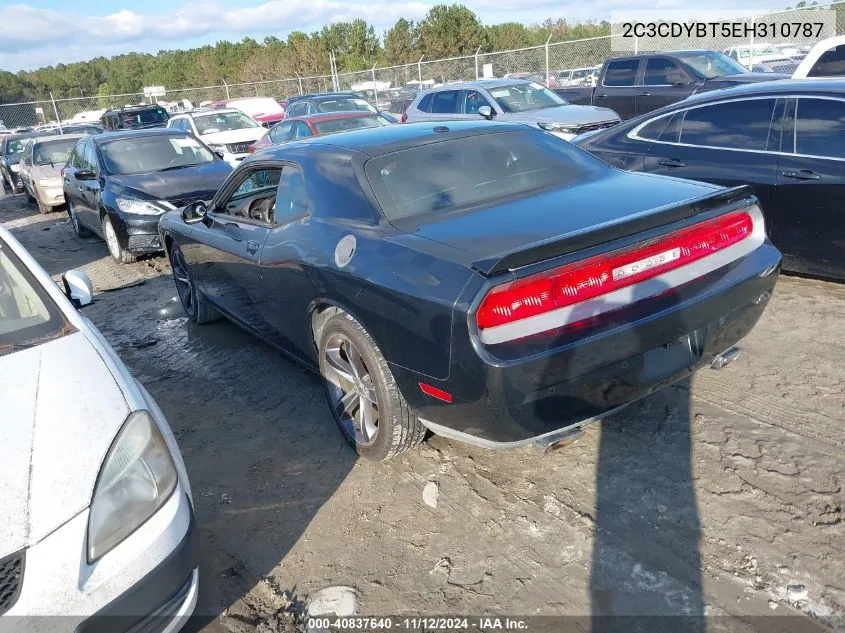 2014 Dodge Challenger R/T 100Th Anniversary Appearance Group VIN: 2C3CDYBT5EH310787 Lot: 40837640