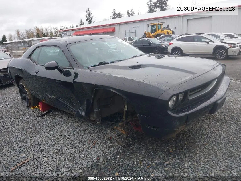 2014 Dodge Challenger Sxt Plus VIN: 2C3CDYAG6EH250328 Lot: 40882972